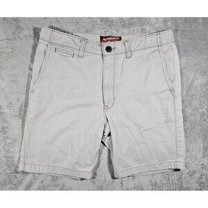 Arizona Jeans Co. Men's Above Knee White Flex Shorts Sz 34
